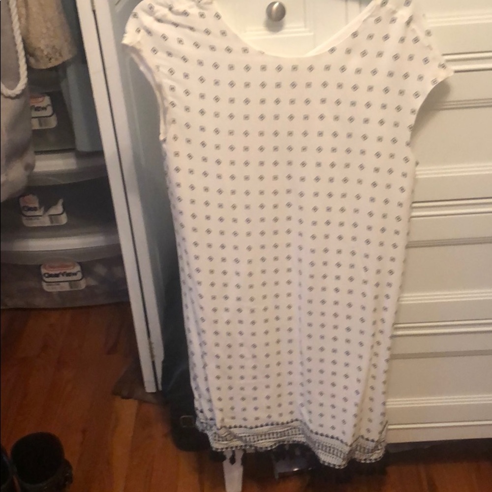 Patterned fringe dress from Madewell